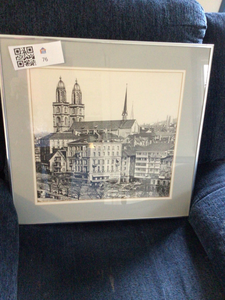 Framed cityscape art prints - image 1 of 4