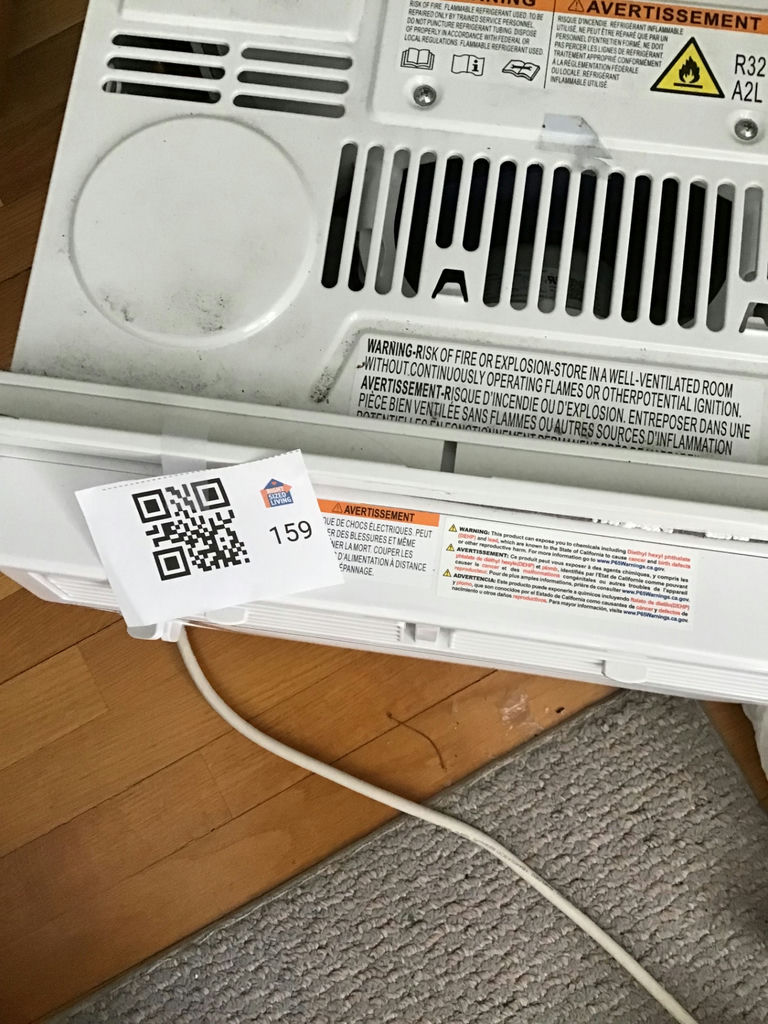White window air conditioner 16 x 12 - image 1 of 3