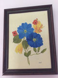 Two Framed Floral Prints - thumbnail 3 of 3