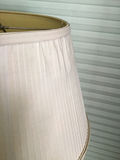 Floor lamp with pleated lampshade - thumbnail 3 of 3
