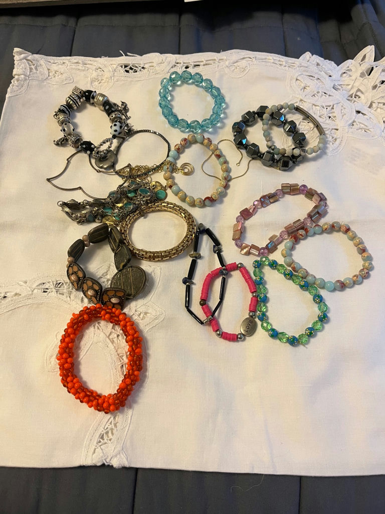 Assorted Beaded Bracelets and Jewelry - image 1 of 1