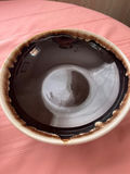 Assorted ceramic bowls with white and dark brown glazes - thumbnail 1 of 4