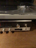 Vintage quartz direct-drive turntable with built-in stereo receiver - thumbnail 4 of 4