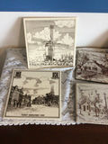 Set of square vintage Dutch town engraved trivets - thumbnail 2 of 4