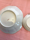 Japanese porcelain dinnerware set with colorful transfer prints - thumbnail 3 of 4
