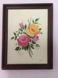 Two Framed Floral Prints - thumbnail 2 of 3