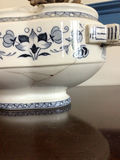 Mandarin Blue and white ceramic tureen - thumbnail 5 of 6