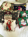 Set of Christmas-themed decorative pillows - thumbnail 2 of 2
