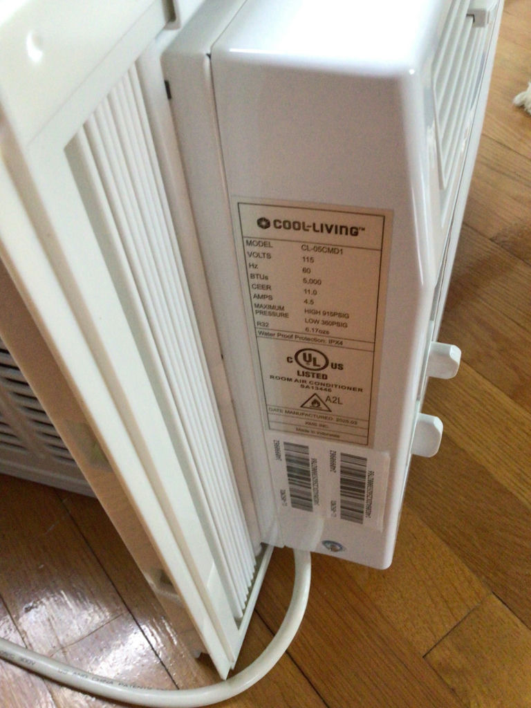White Cool-Living window air conditioner - image 3 of 3