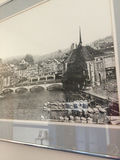 Framed black-and-white cityscape print - thumbnail 4 of 4