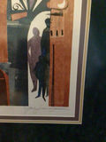 Framed Abstract Cityscape Print - thumbnail 2 of 3
