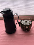 Ceramic Teapot and Thermos Coffee Carafe - thumbnail 1 of 4