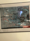 Abstract framed artwork 37x29 - thumbnail 1 of 2