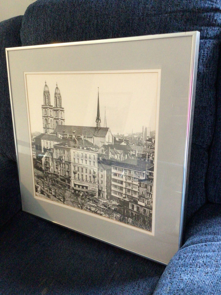 Framed cityscape art prints - image 3 of 4