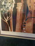 Framed Abstract Cityscape Print - thumbnail 3 of 3