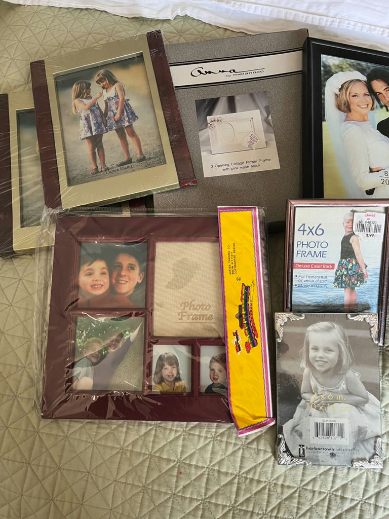 Assorted photo frames, albums, and scrapbooks - image 1 of 3