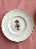 Six Lenox Mosaic Italia Mattonella plates with tree motif - thumbnail 2 of 3