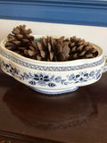 Mandarin Blue and white ceramic tureen  - thumbnail 3 of 6
