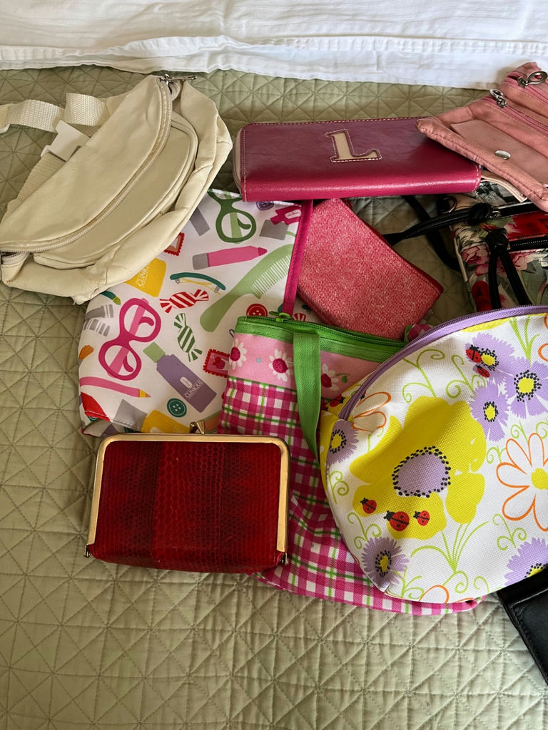 Assorted handbags, wallets, and pouches - image 2 of 2