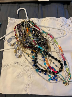 Assorted beaded necklaces and chains - Image 1 of 1