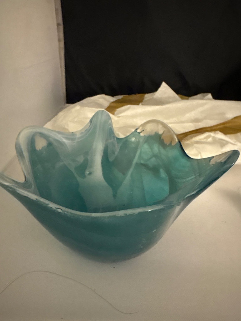 Assorted Art Glass ,Sydenstricker Fused Plate,  Swirled Blown and Recycled  - image 18 of 20