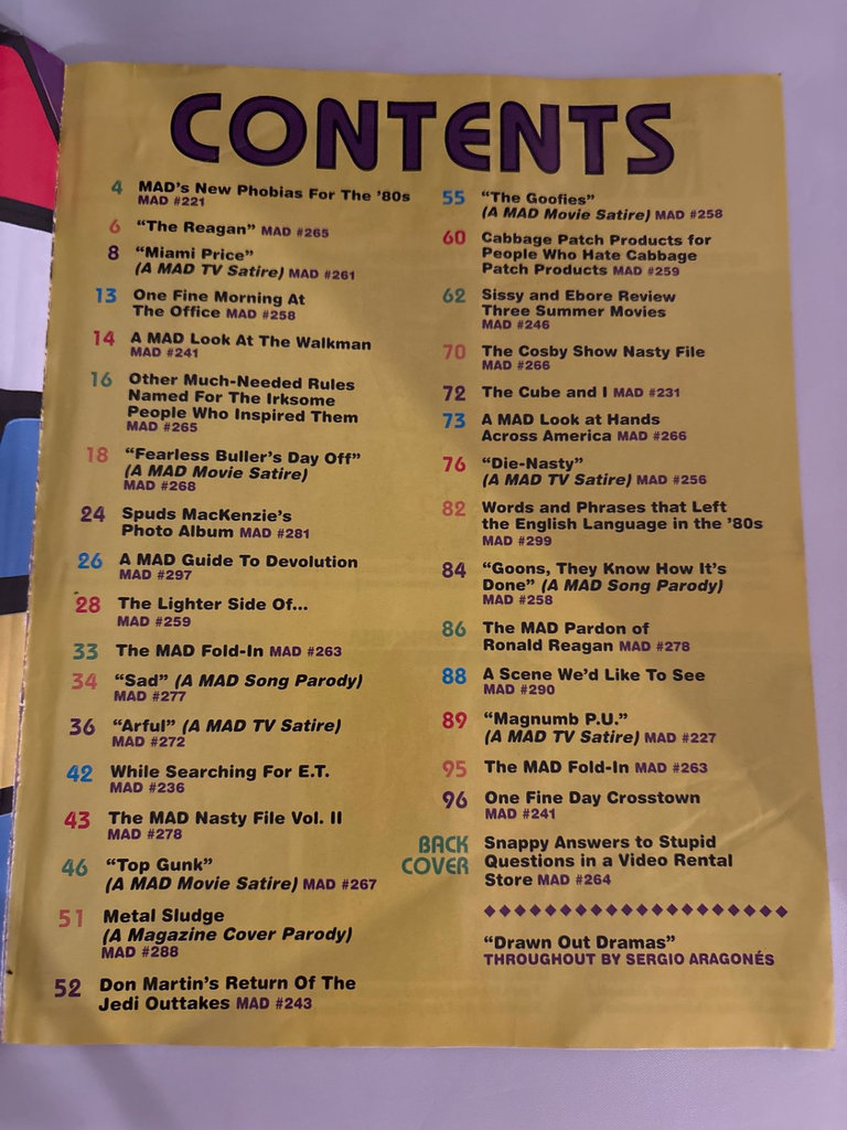 MAD Magazine Special Collectior’s Edition :Spoof of the 80s - image 2 of 5