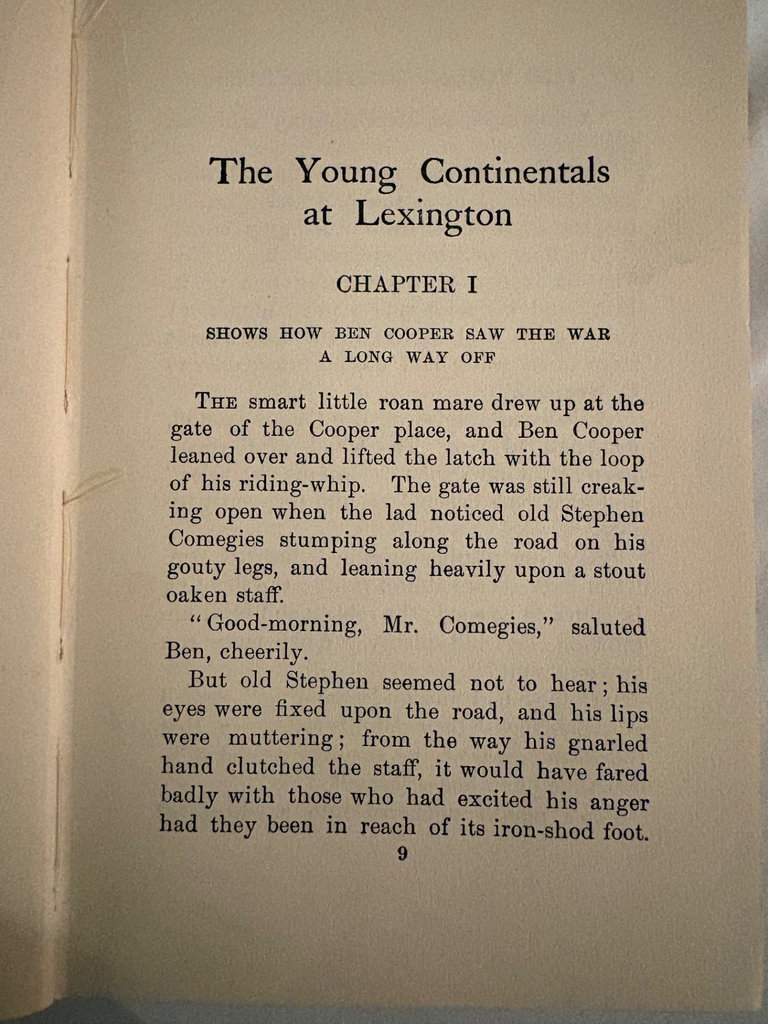 McIntyre, The Young Continentals at Lexington, Illustrator Ralph L. Boyer - image 8 of 10