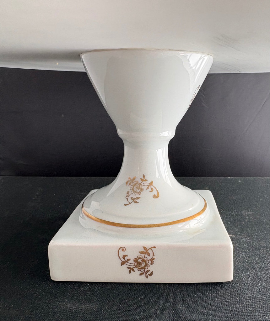  Golden Anniversary Limoges Gilded Rose Stand and More - image 4 of 12