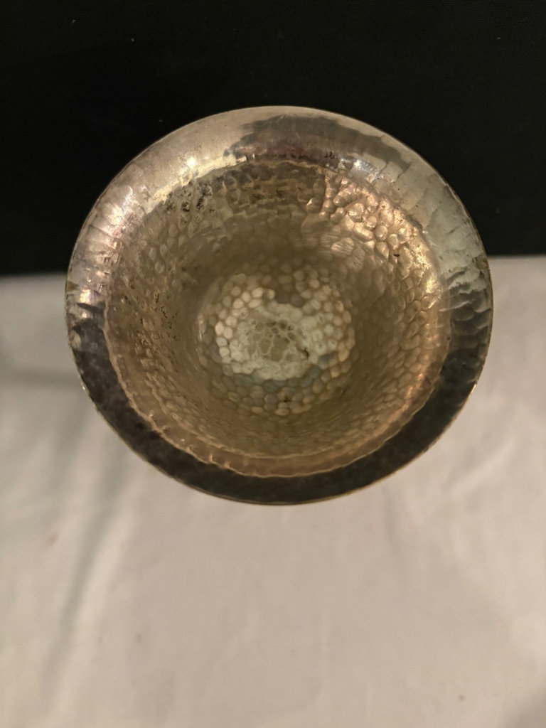 Elegant Silverplated Goblets, Serving Tray and Decanter  - image 3 of 9
