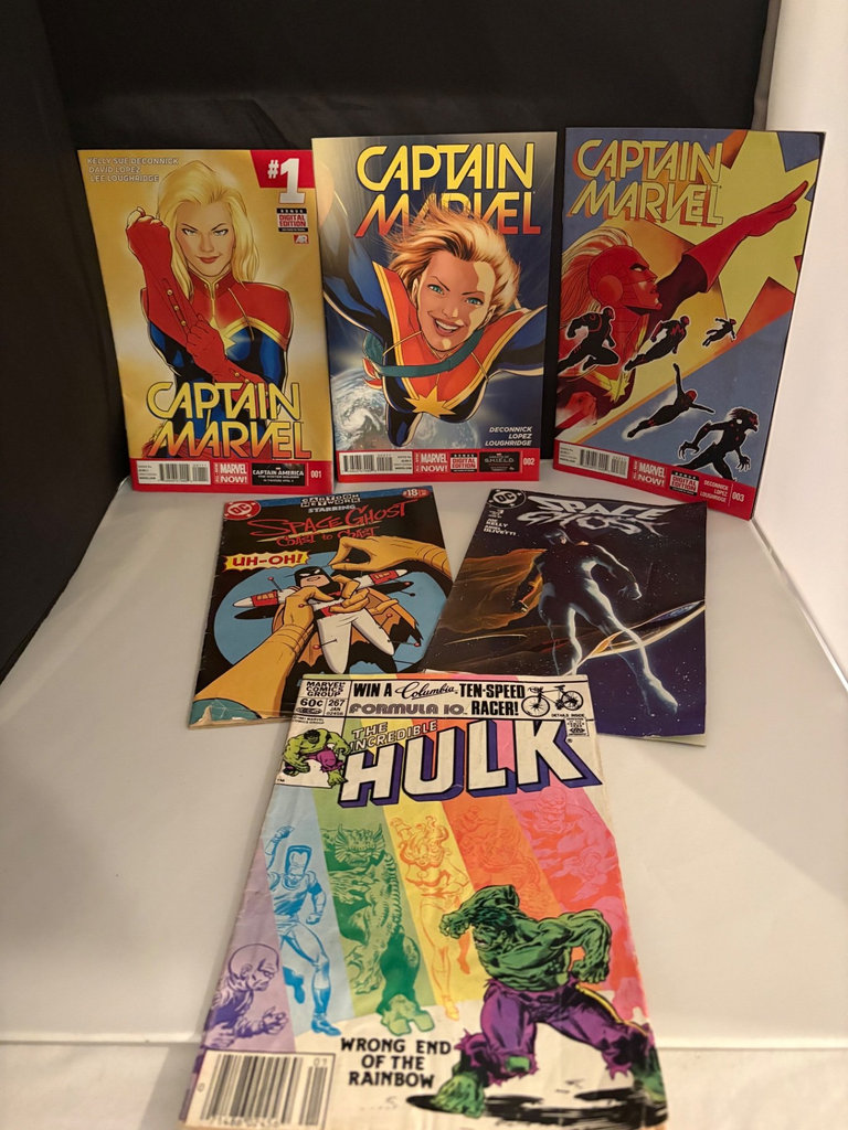 Vintage Captain Marvel, Space Ghost and Hulk Comics - image 1 of 8