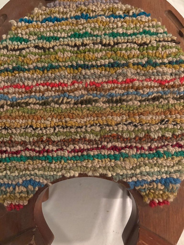 Mid Century Horseshoe Foot Stool by Cornwall Wood Products , Maine  - image 6 of 7