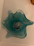 Assorted Art Glass ,Sydenstricker Fused Plate, Swirled Blown and Recycled - thumbnail 19 of 20