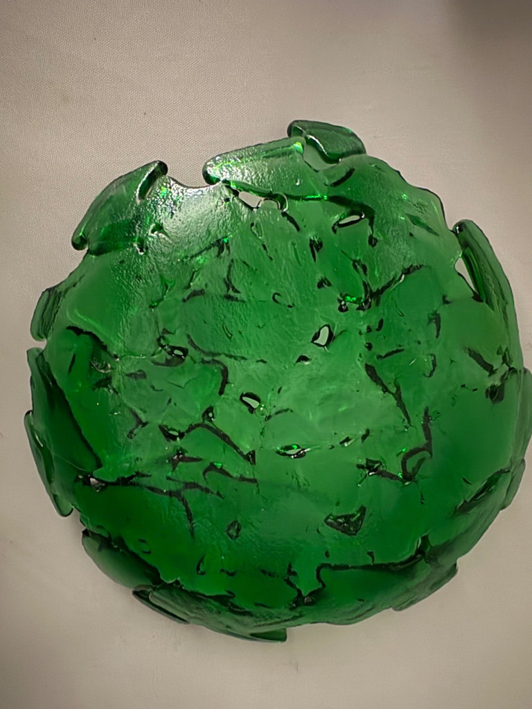 Assorted Art Glass ,Sydenstricker Fused Plate,  Swirled Blown and Recycled  - image 17 of 20
