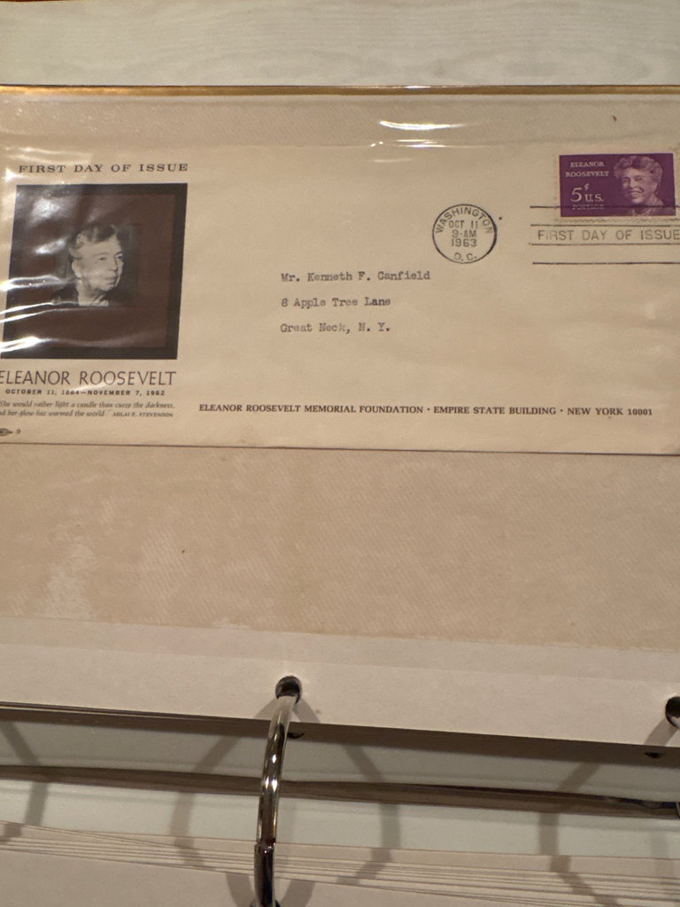 Large British Stamp Collectors Album and US First Day Issues and More  - image 19 of 26
