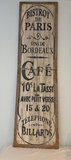 The “Bistrot de Paris” Vintage Style Cafe Sign - thumbnail 1 of 7