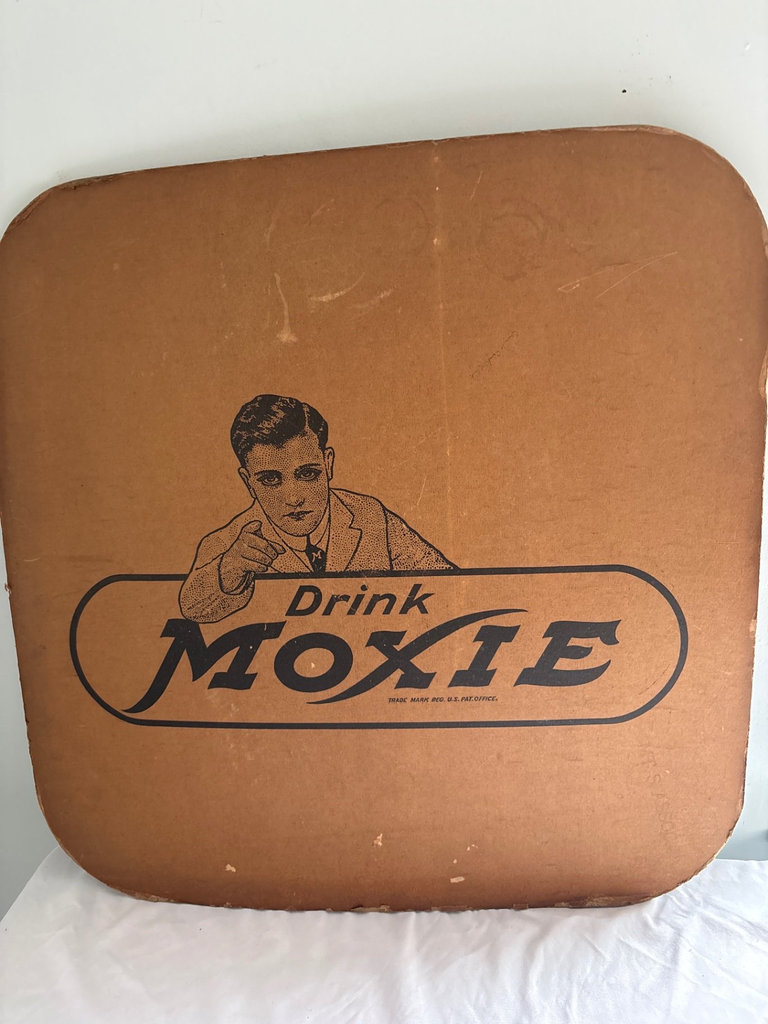 Vintage Moxie Lapboard Advertisement  - image 1 of 6