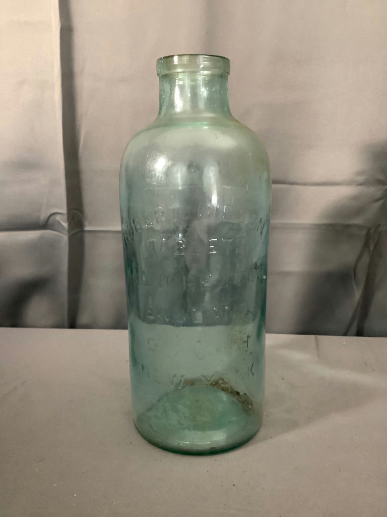 Large Antique Glass Bottles - image 5 of 7