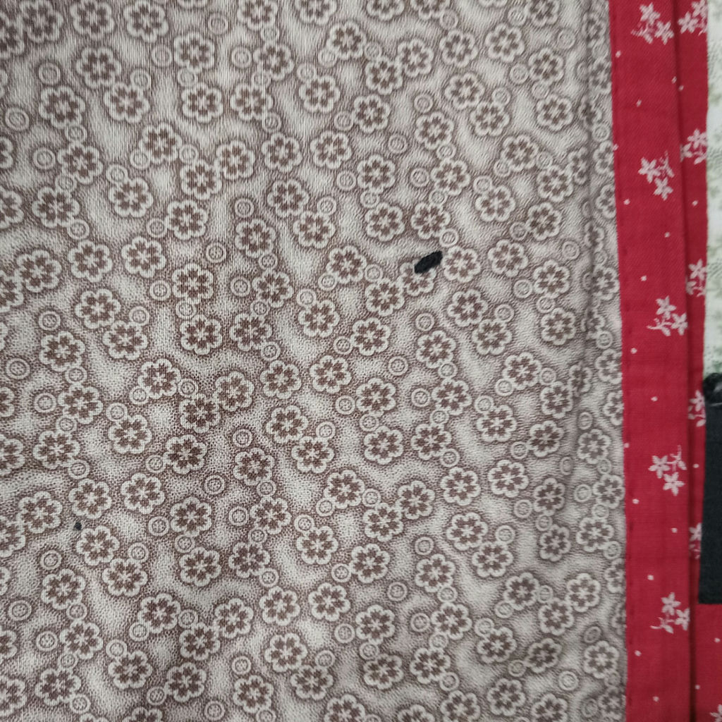 Vintage Handmade Building Blocks Quilt - image 6 of 6