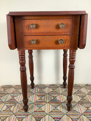 Antique Drop Leaf Occasional / Side Table - Image 1 of 5