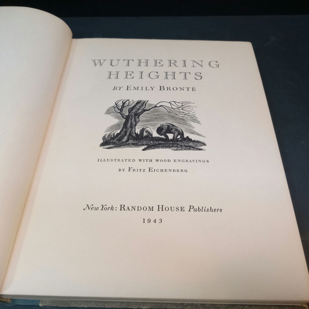Jane Eyre & Wuthering Heights / Engravings by Fritz Eichenberg - image 8 of 12