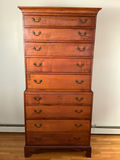 Antique Chippenale Maple Chest-on-Chest - thumbnail 1 of 12