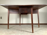 Antique Federal Maple Dining Table - thumbnail 5 of 6