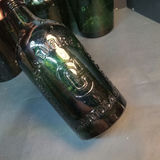 Antique Green Glass Bottles - thumbnail 2 of 15