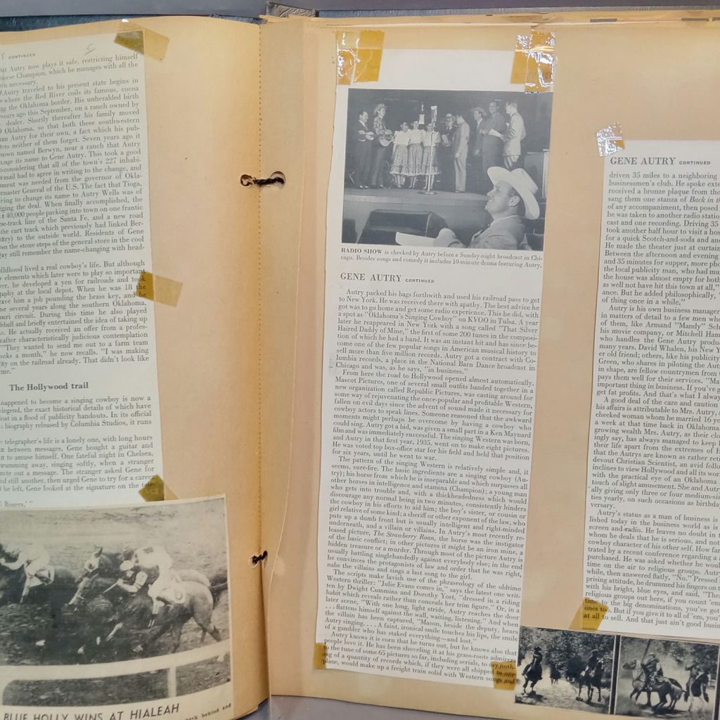 Gene Autry Autograph & Horse Ephemera - image 17 of 22