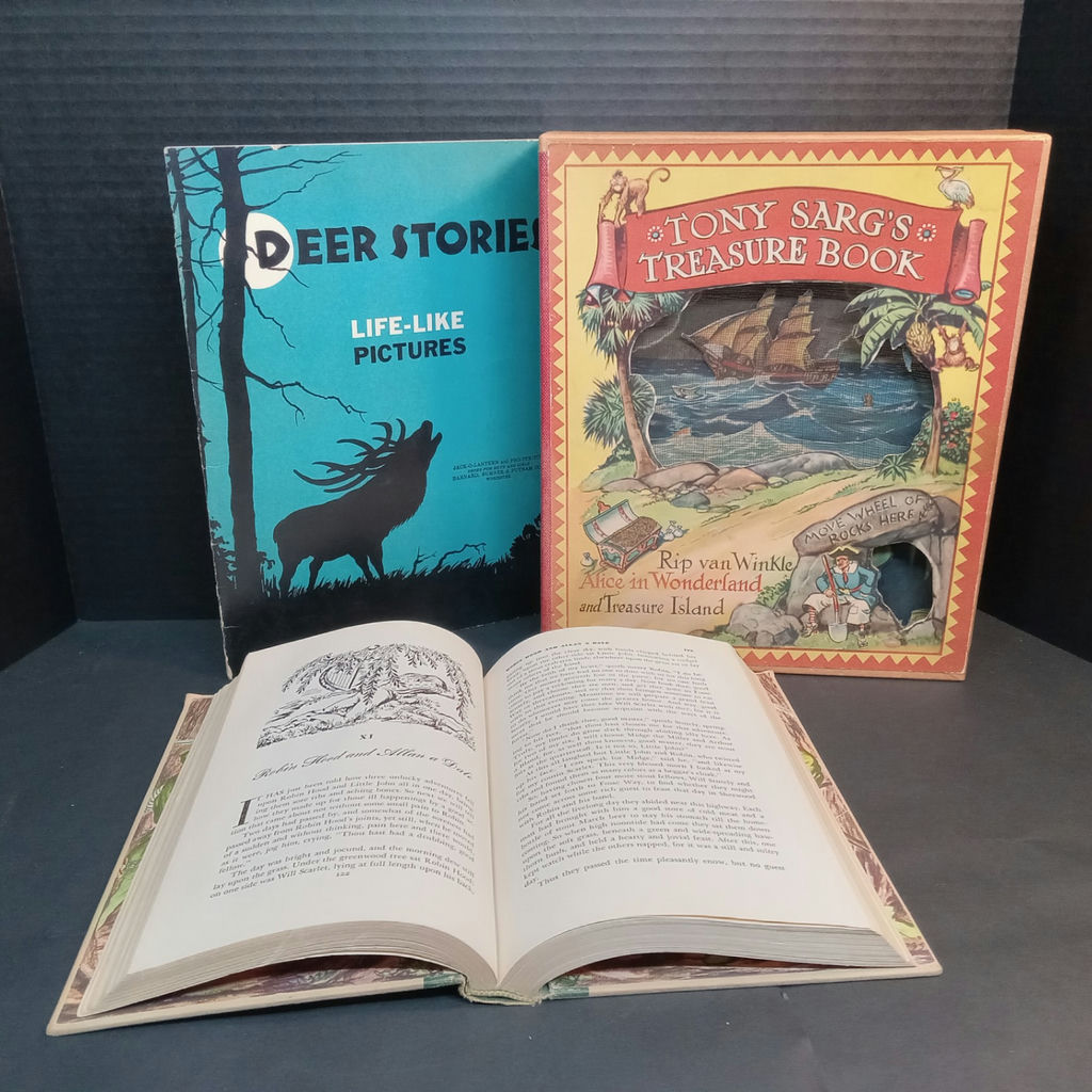 Vintage Tony Sarg's Treasure Book & More - image 1 of 17