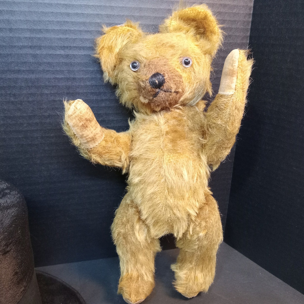 Vintage Mohair Teddy Bears & Top Hat - image 9 of 20