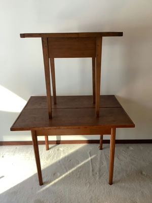 Antique Tap Table & Side Table - Image 1 of 10