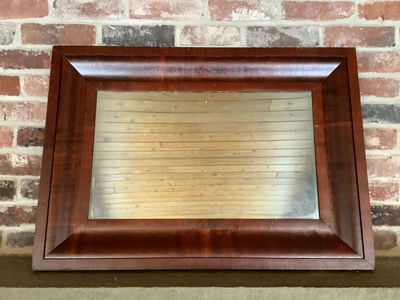Small Antique Ogee Wall Mirror - Image 1 of 4