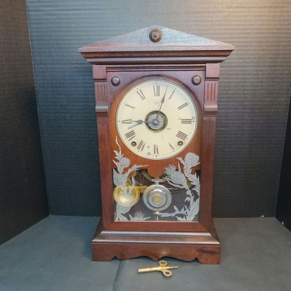 Antique Seth Thomas Mantle Clock - image 1 of 14