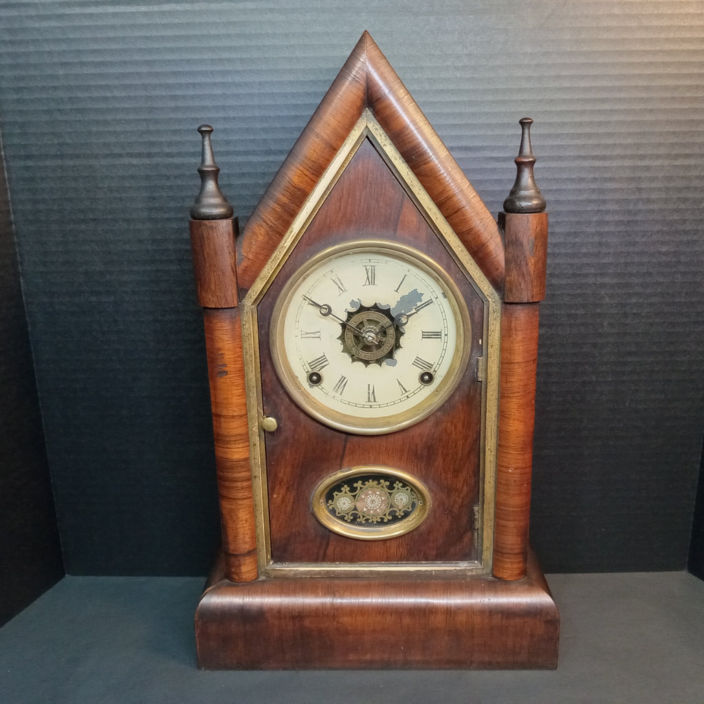 Antique Gilbert Steeple Clock - image 1 of 16